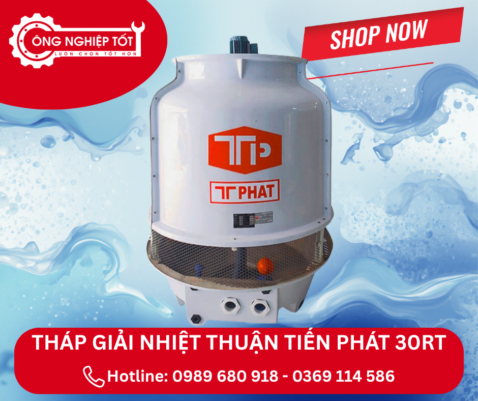 Địa chỉ mua tháp giải nhiệt Thuận Tiến Phát 30RT chính hãng, giá tốt